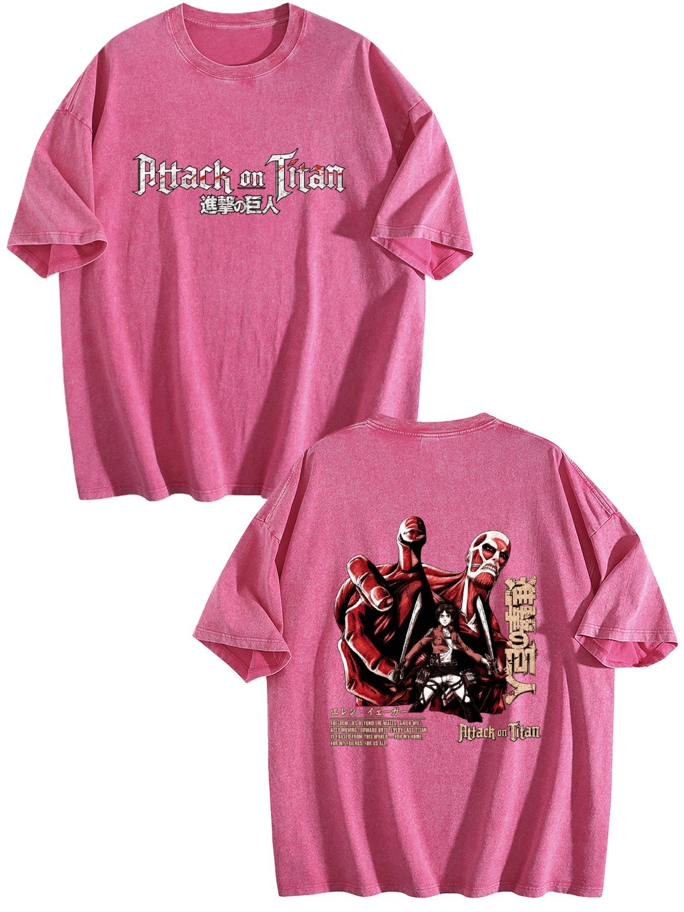 Attack on Titan Red Fury Tee