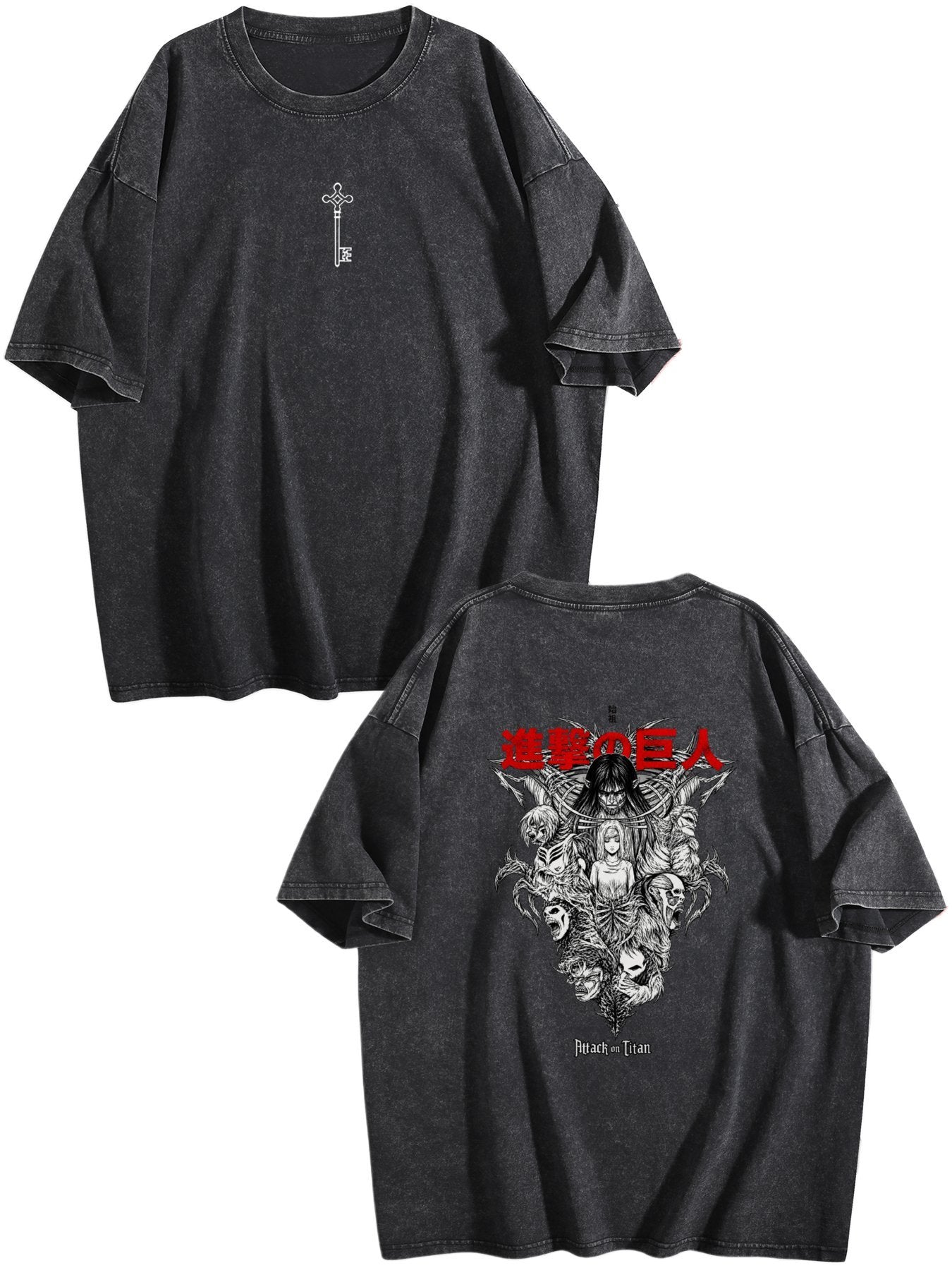 Attack on Titan Vintage Art Tee