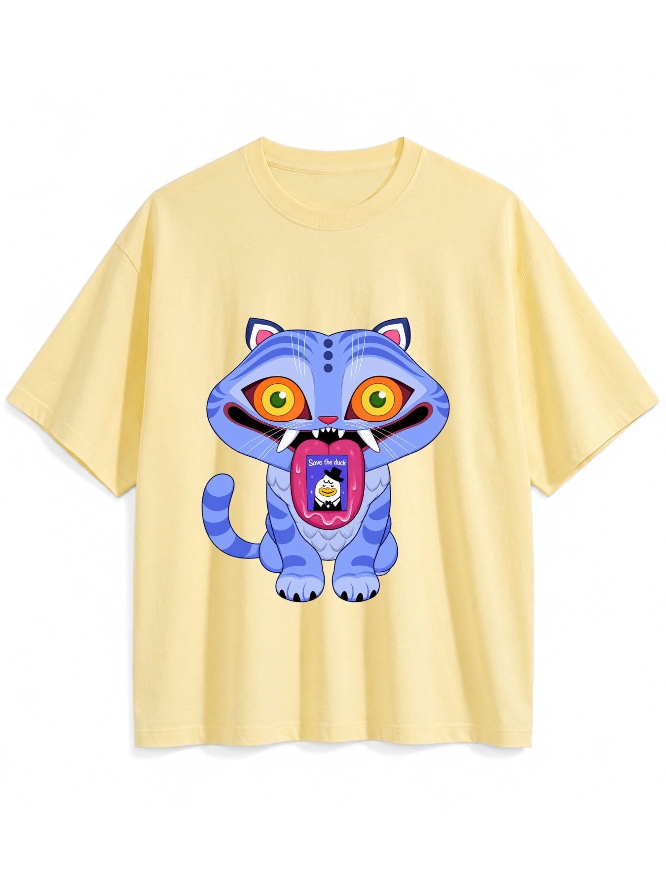 Derpy Monster Oversized T-Shirt