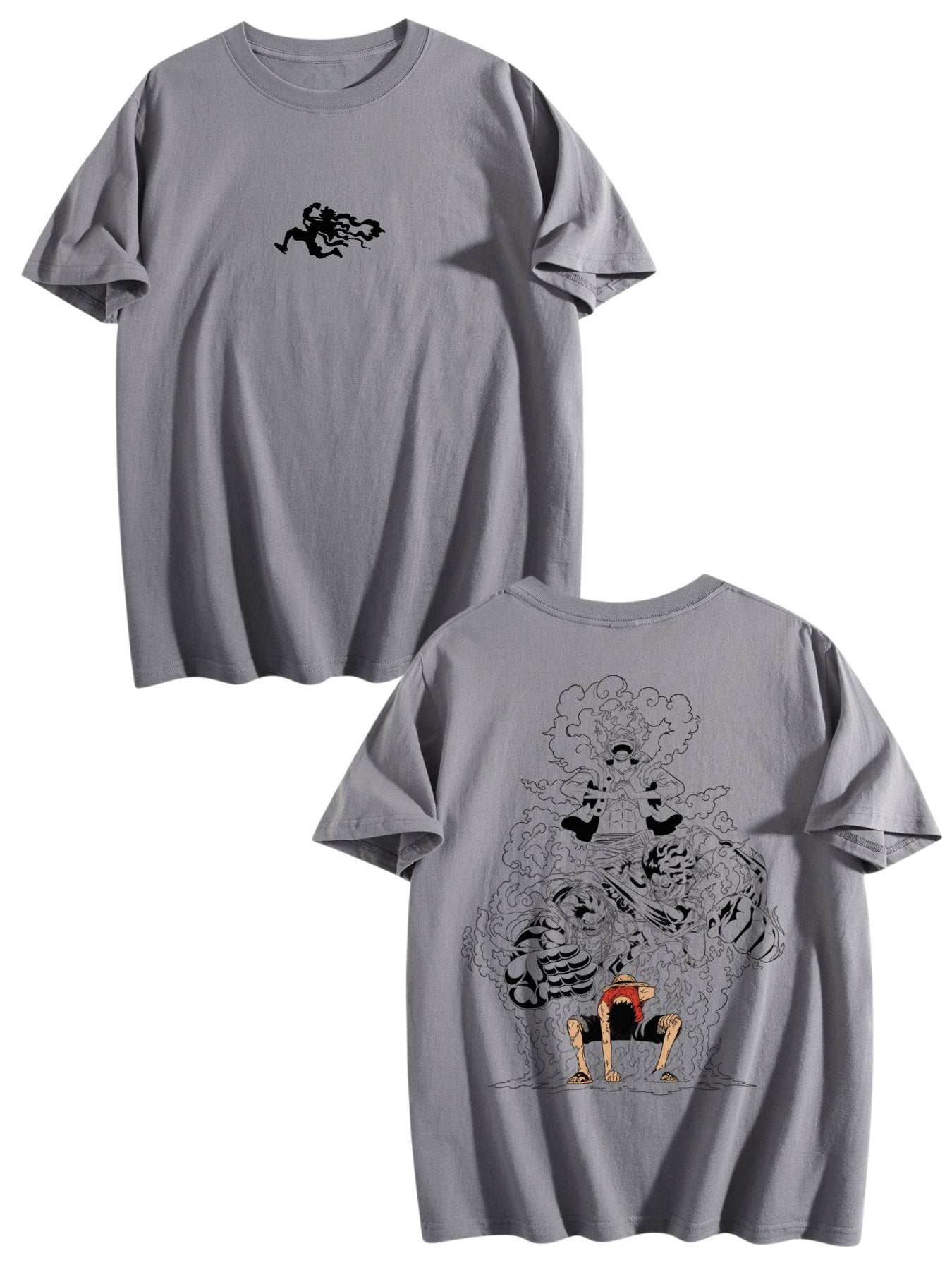 Luffy Gear 5 Back Print Manga Tee