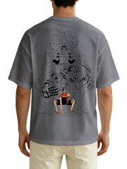 Luffy Gear 5 Back Print Manga Tee