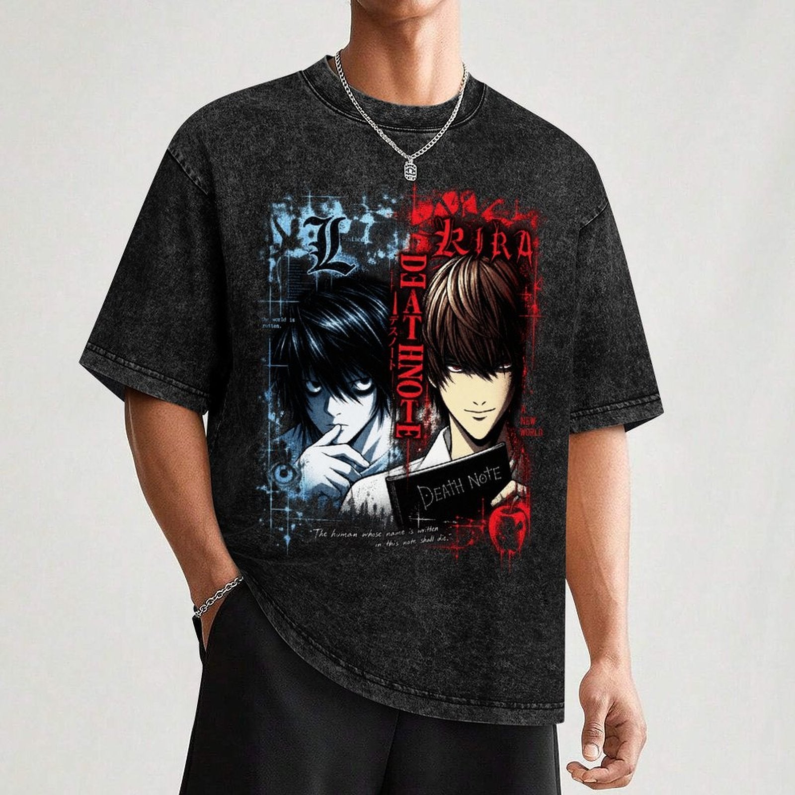 Light Yagami & L Graphic Tee