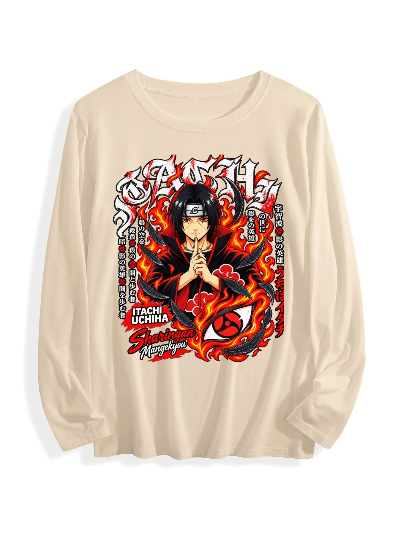 Itachi Scarlet Sharingan Long Sleeve