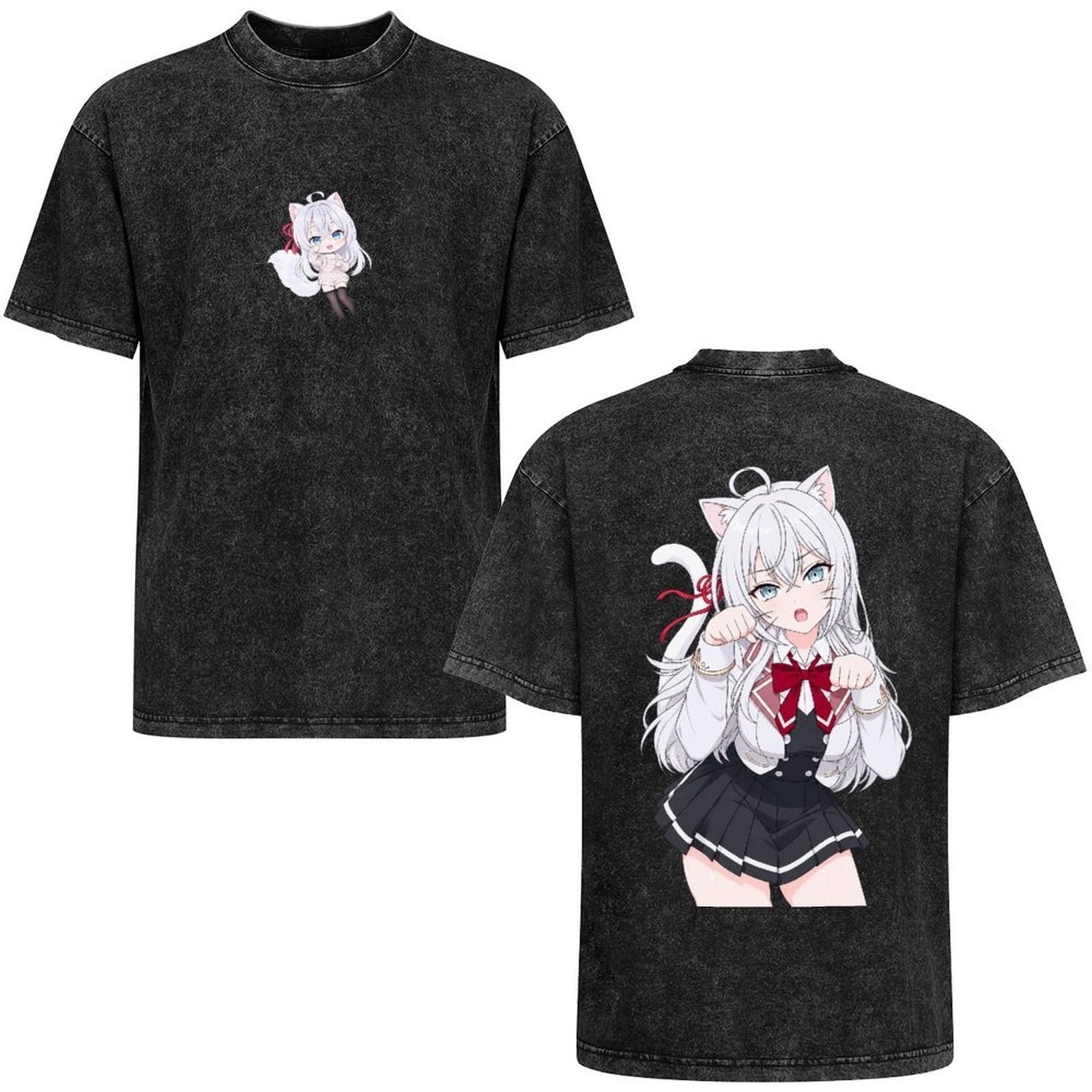 Vanilla Snowy Neko Tee
