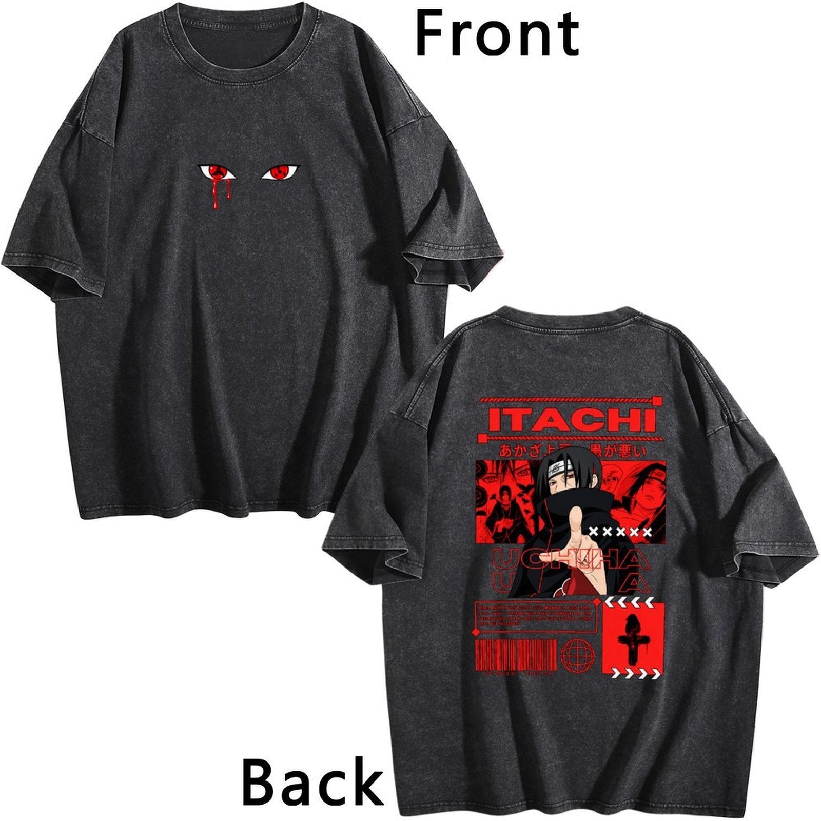 Itachi Uchiha Manga Graphic Tee