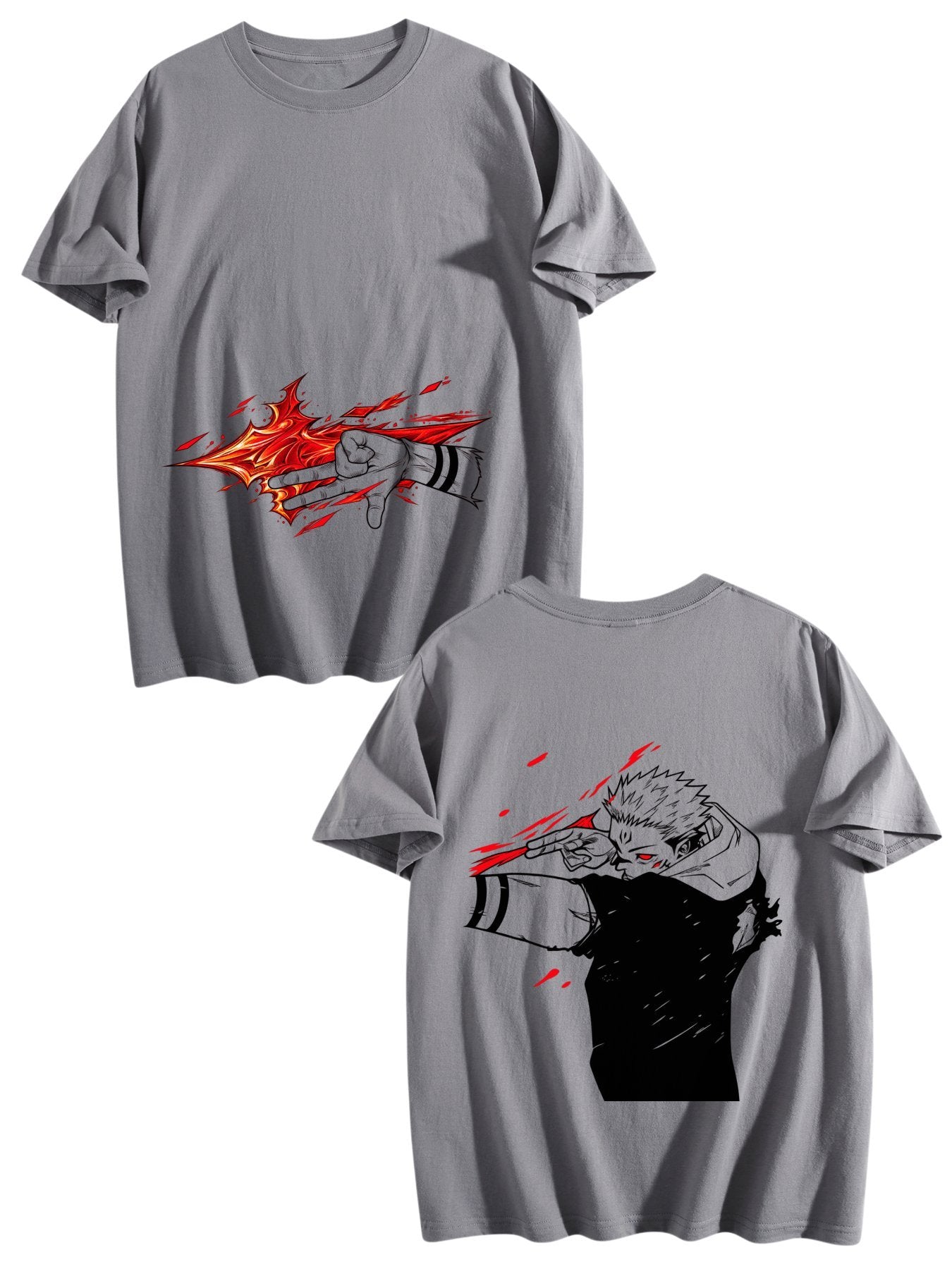 JJK Sukuna Red Attack Tee