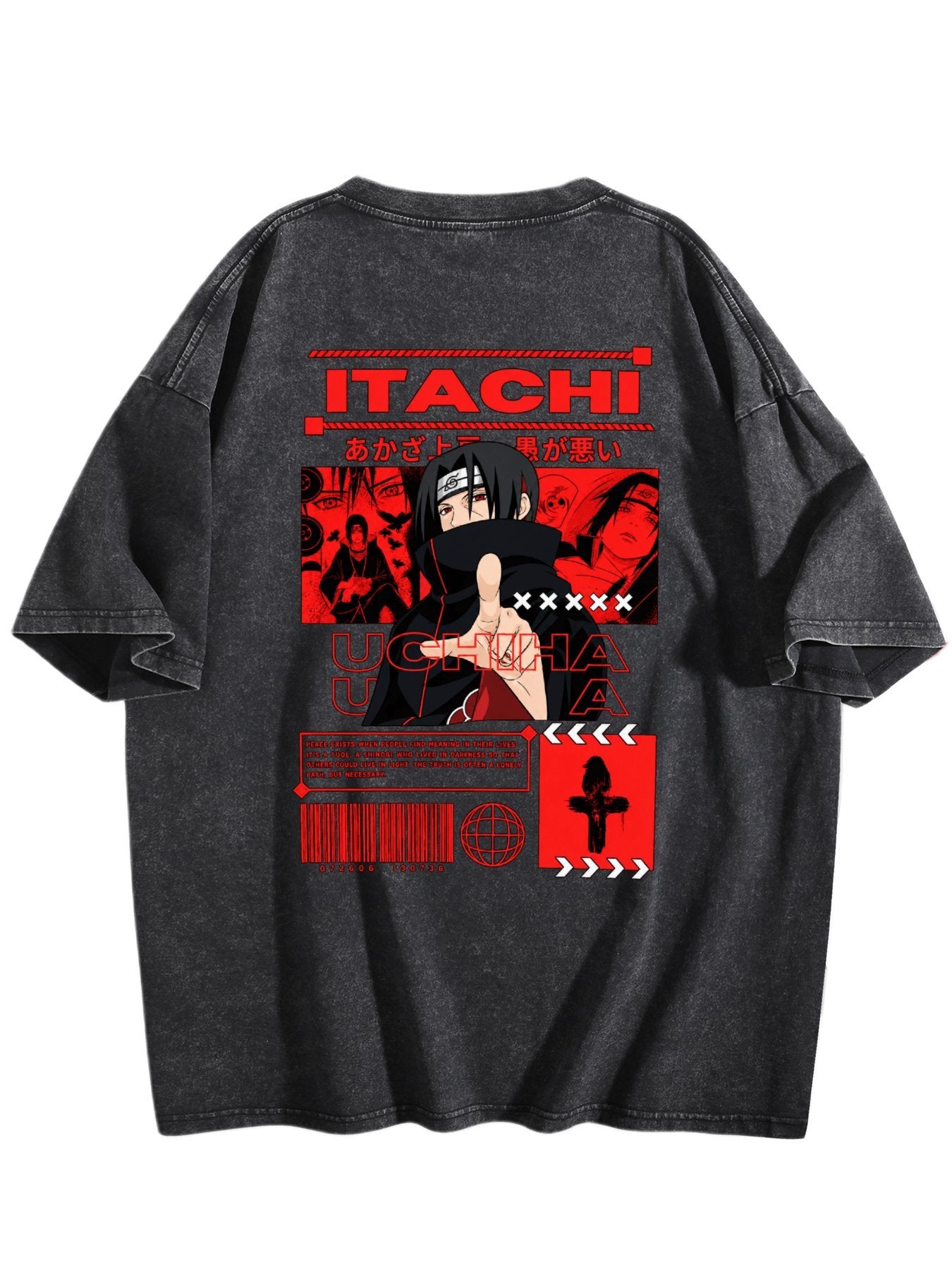 Itachi Uchiha Manga Graphic Tee