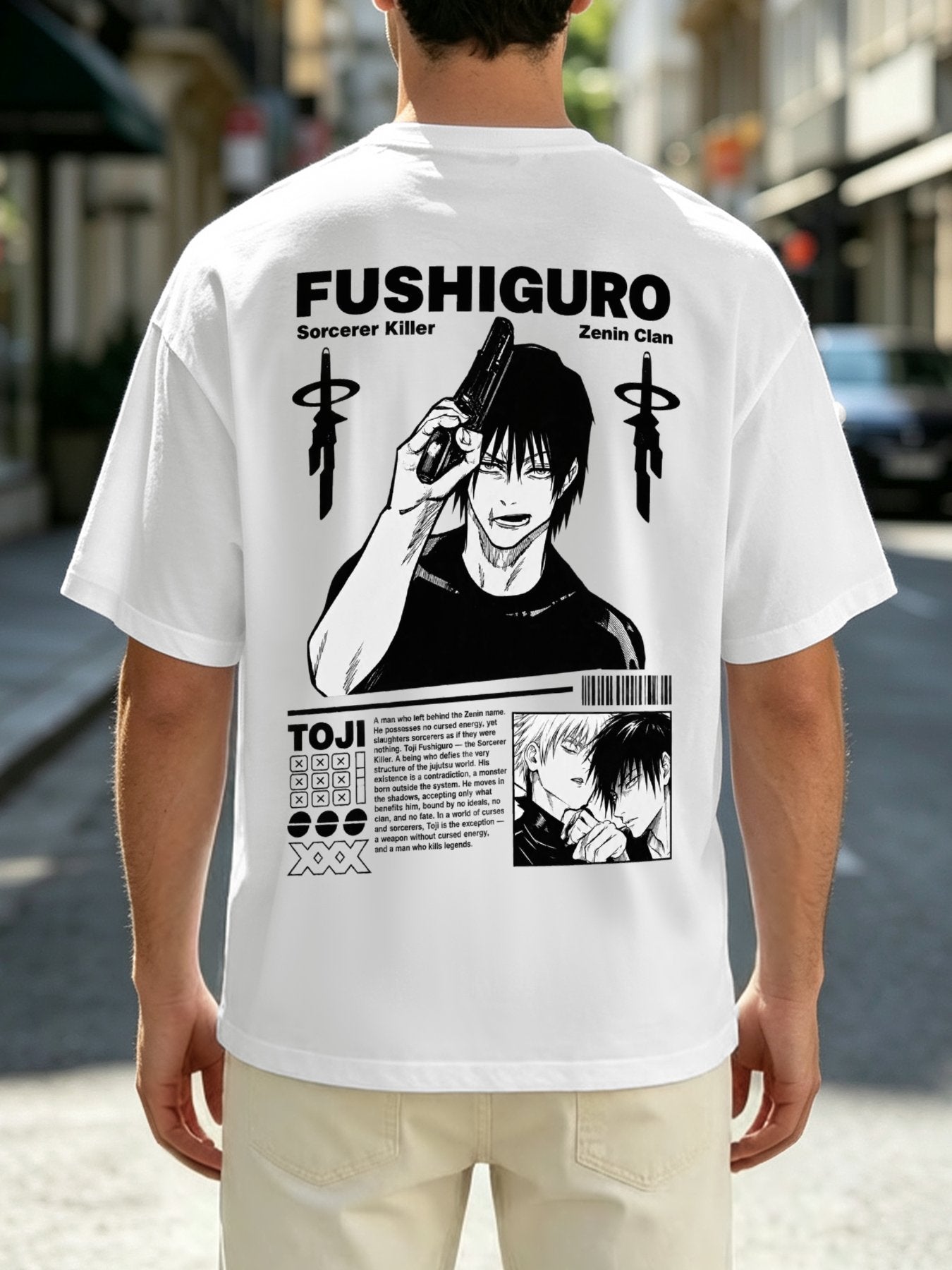 Toji Fushiguro Newspaper Tee