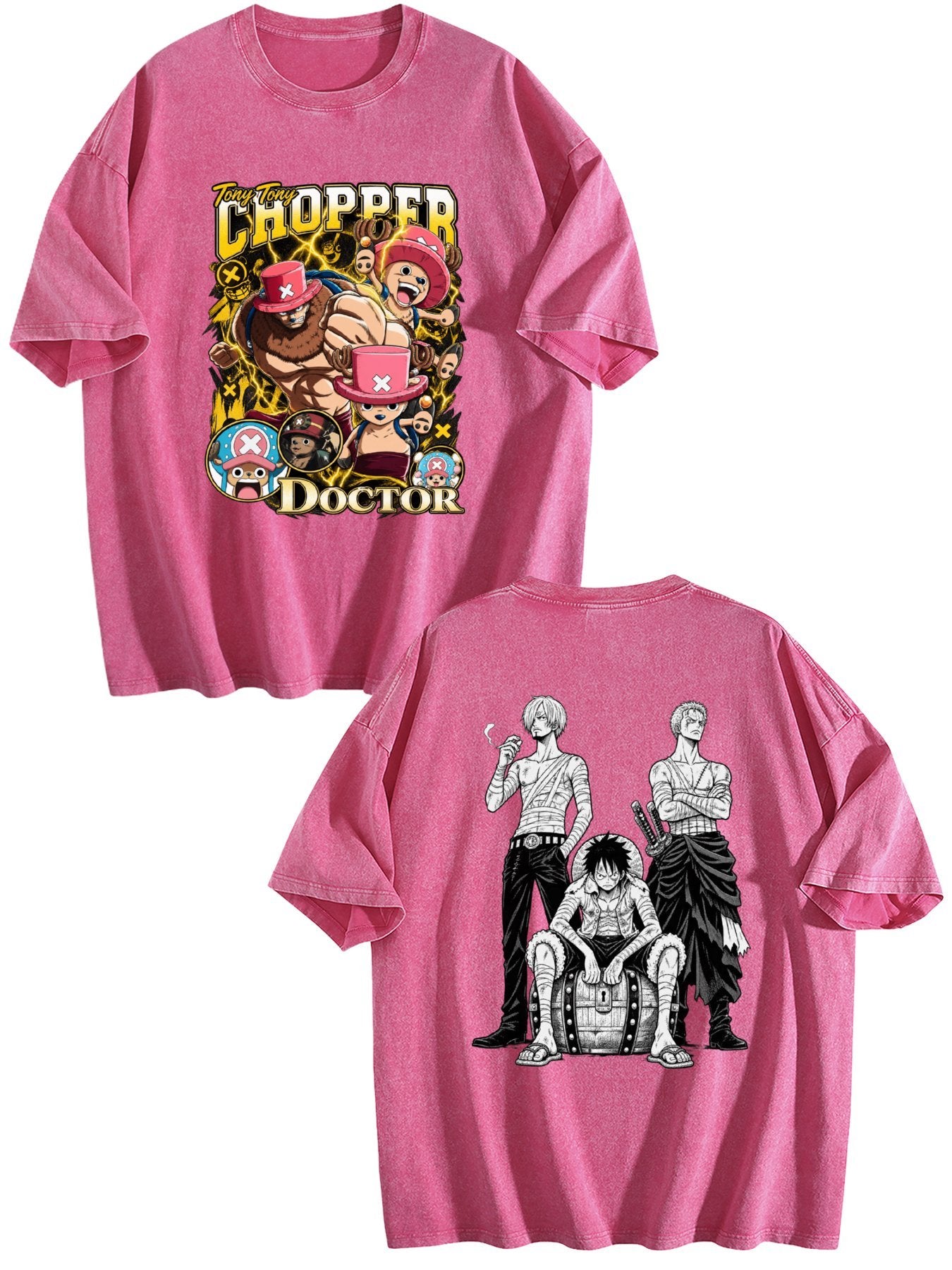 One Piece Chopper Trio Tee