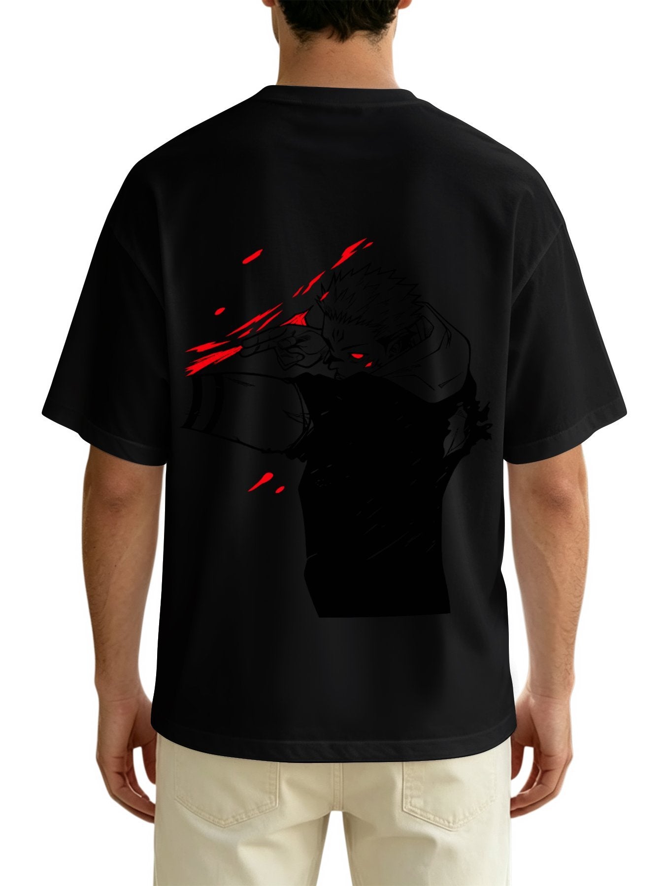 JJK Sukuna Red Attack Tee