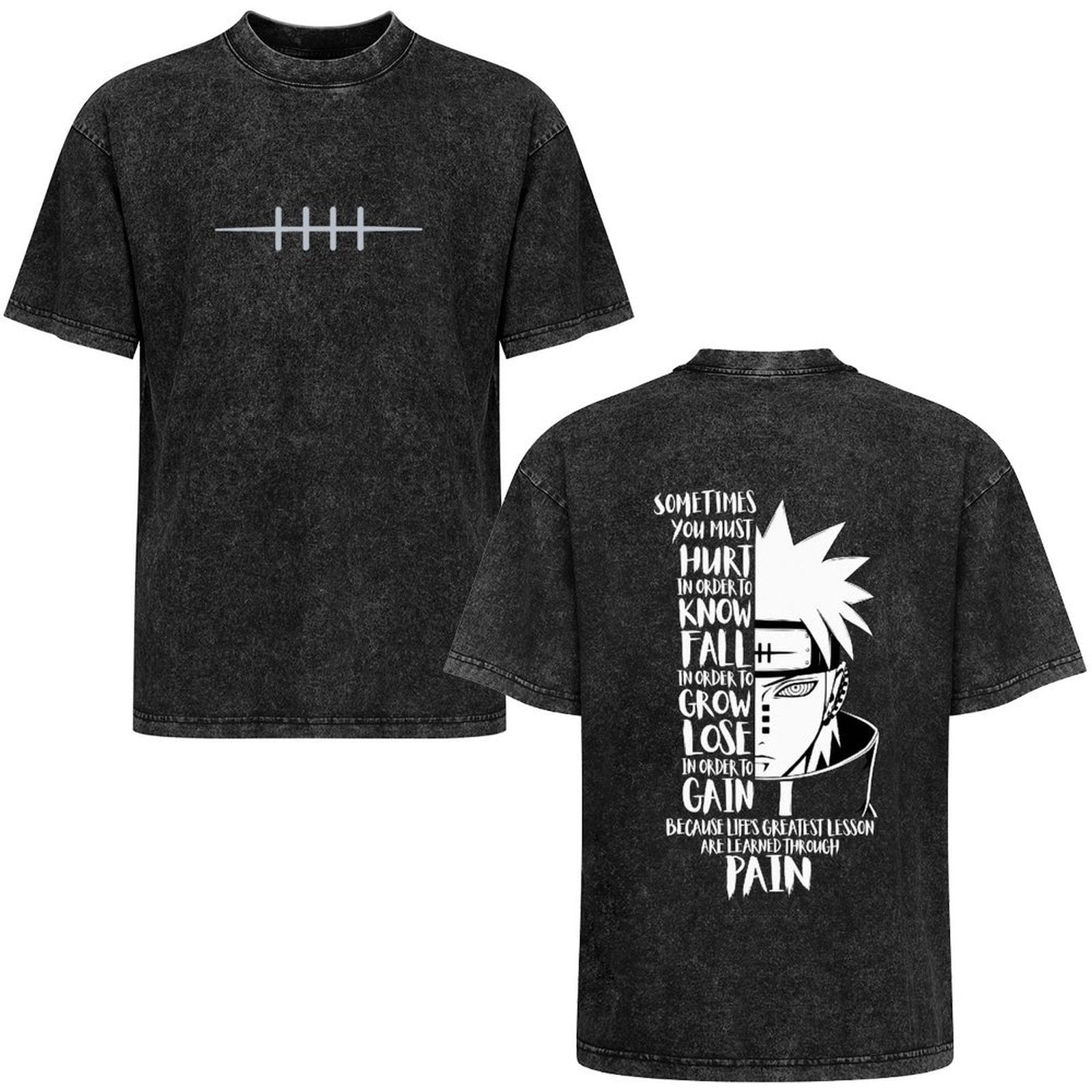 Akatsuki Monochrome Pain Tee