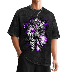 Jotaro Kujo Purple Graphic Tee