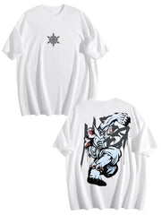 Upper Rank Three Akaza Anime Tee