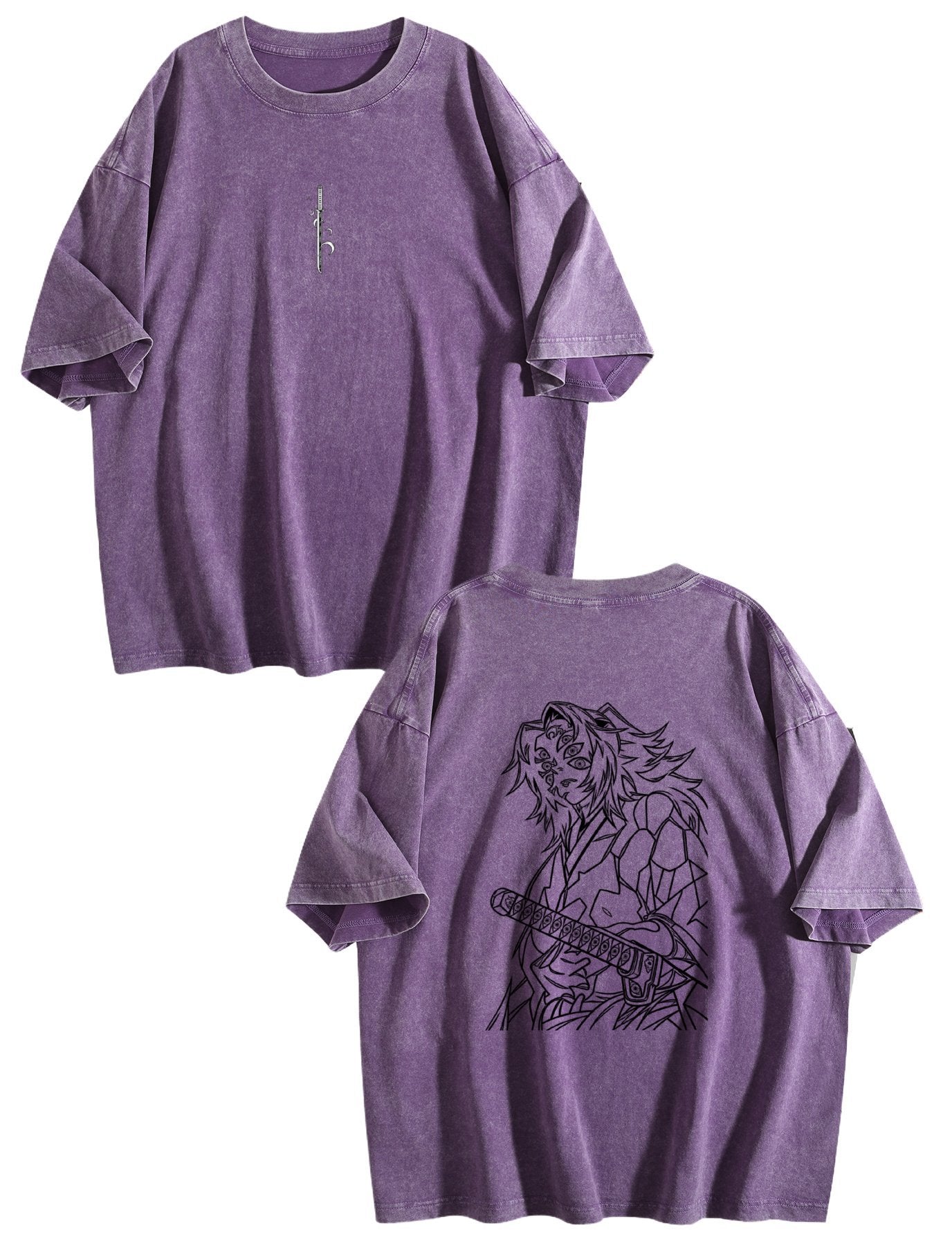 Kokushibo Dark Line Art Tee