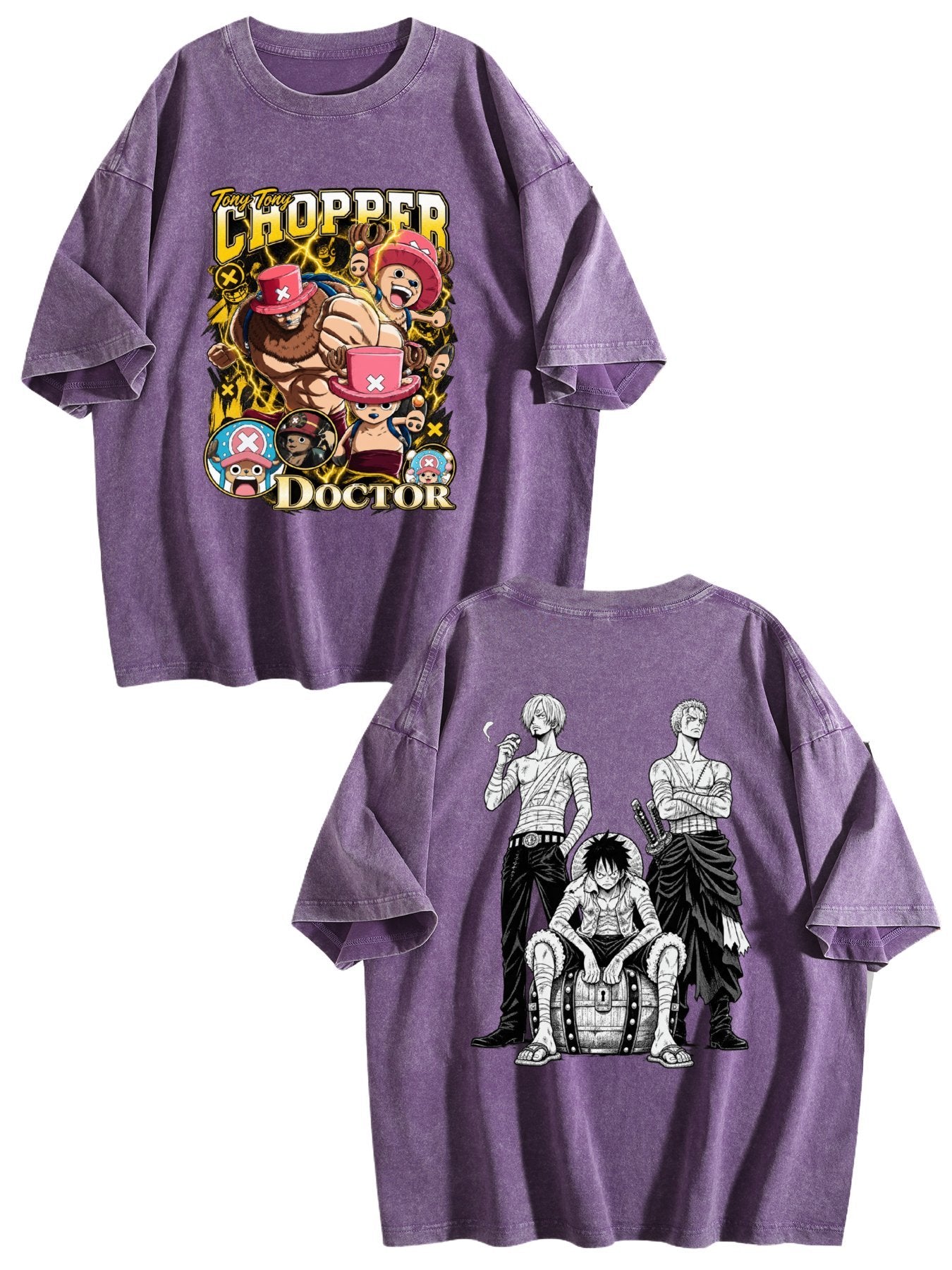 One Piece Chopper Trio Tee