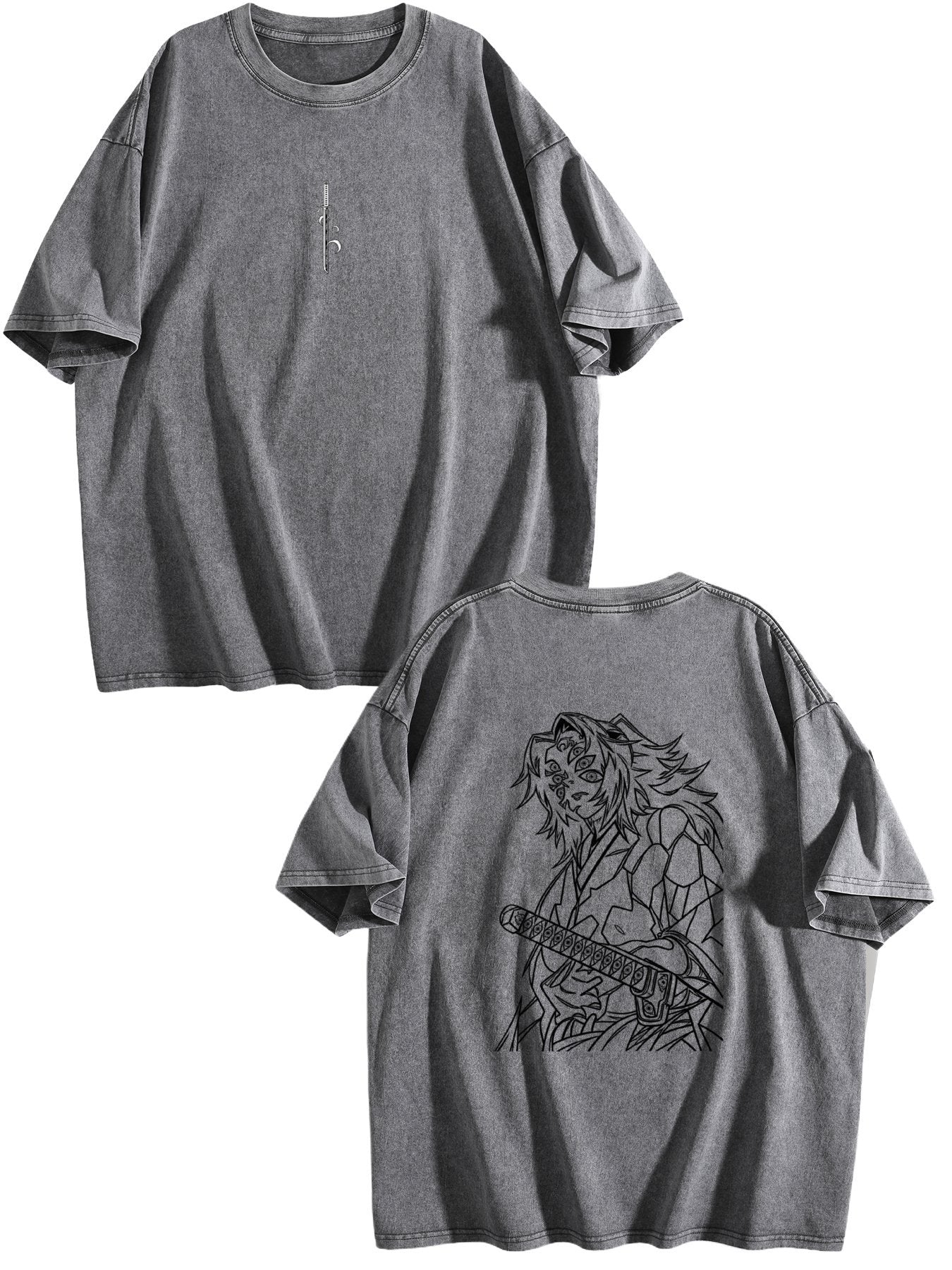 Kokushibo Dark Line Art Tee