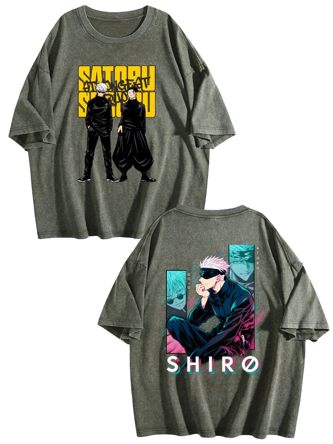 Gojo Geto Duo Anime Tee