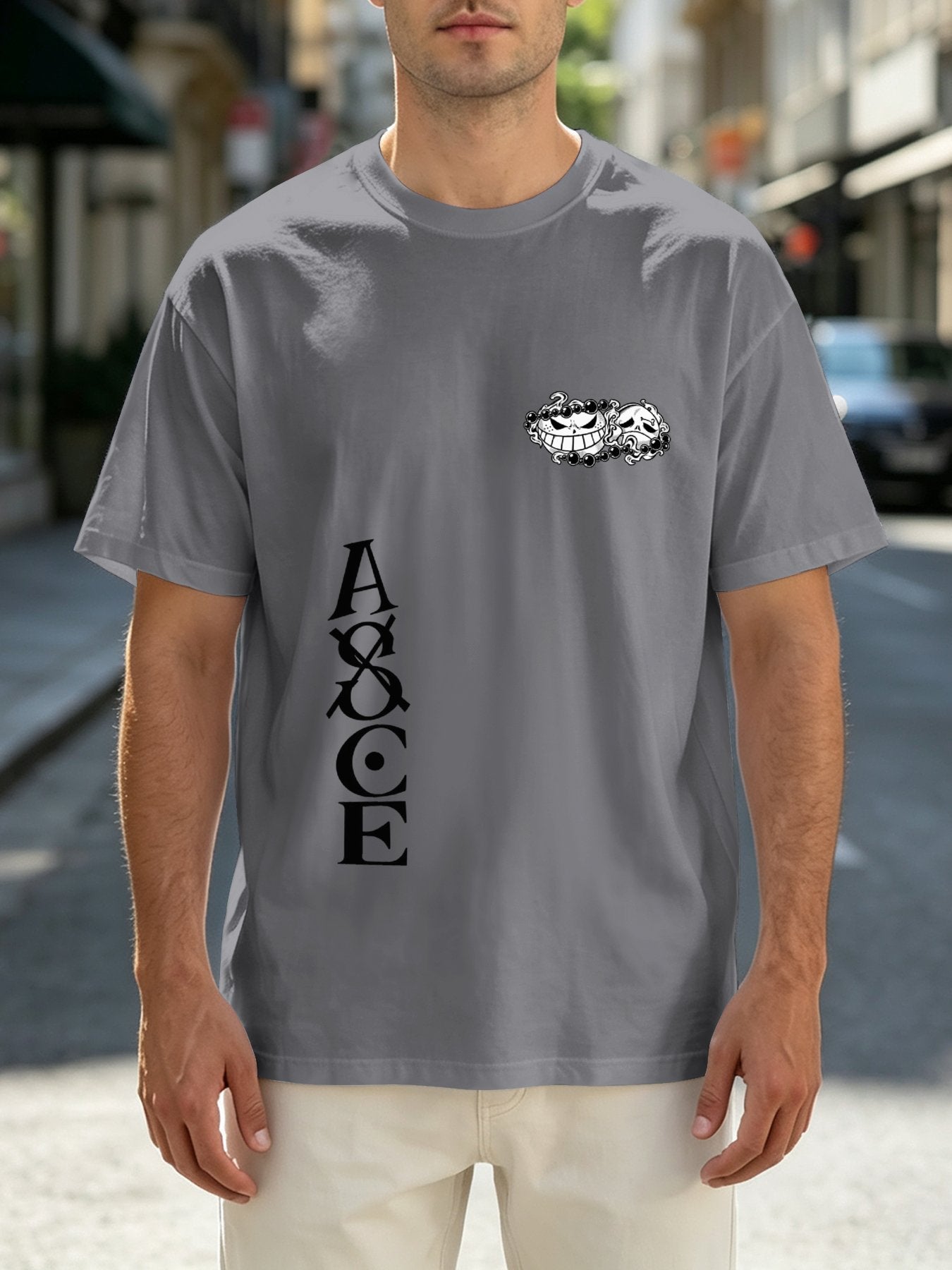 Ace Manga Portrait Graphic Tee