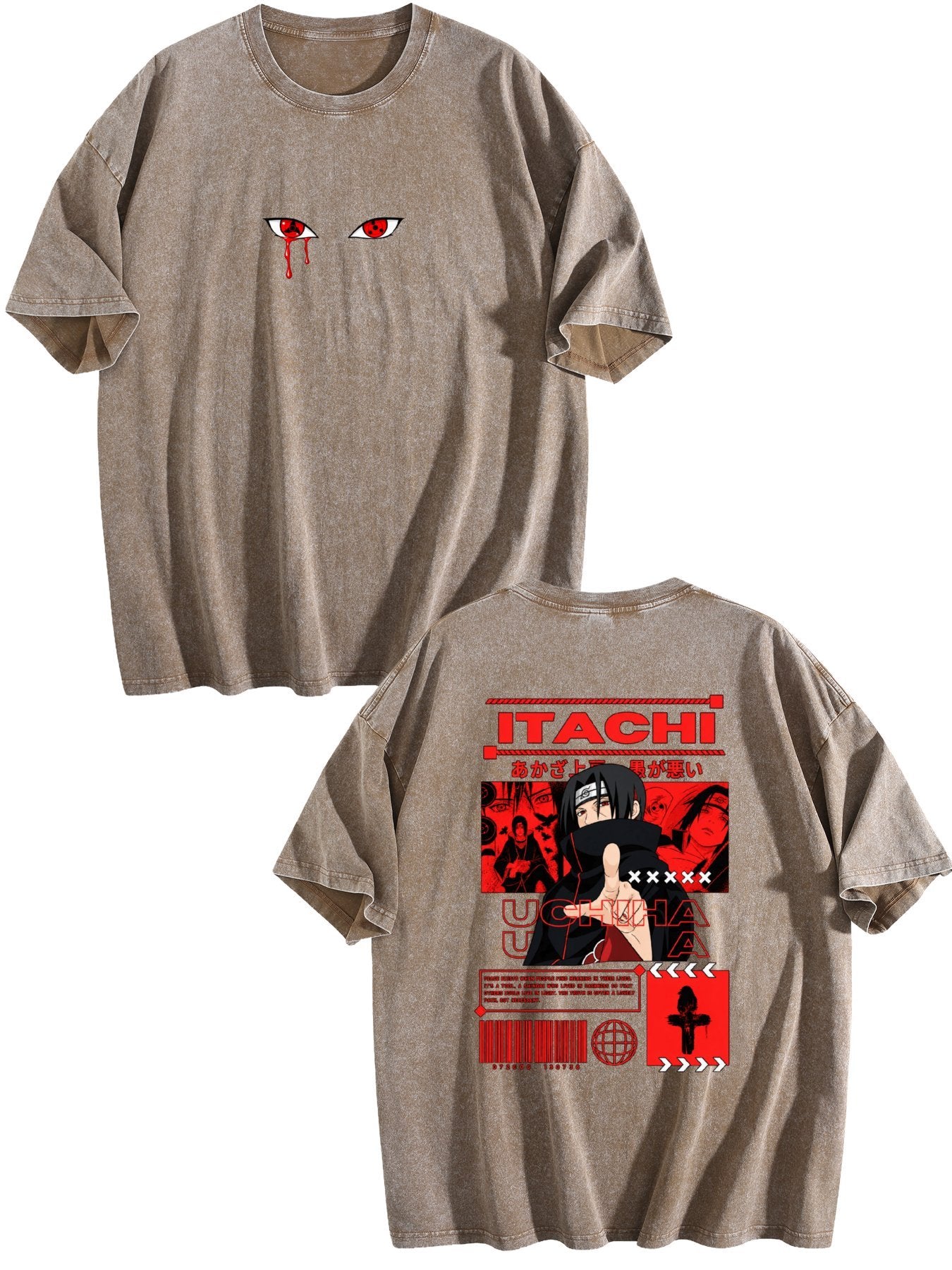 Itachi Uchiha Manga Graphic Tee