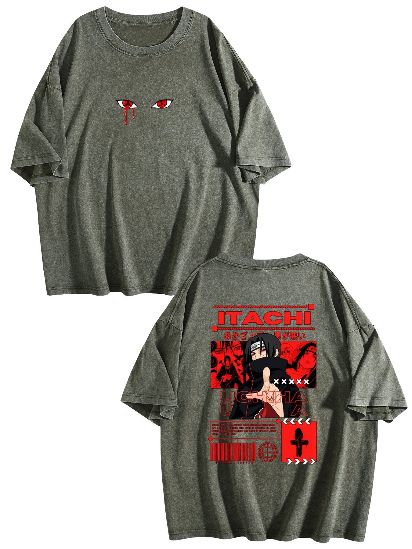 Itachi Uchiha Manga Graphic Tee