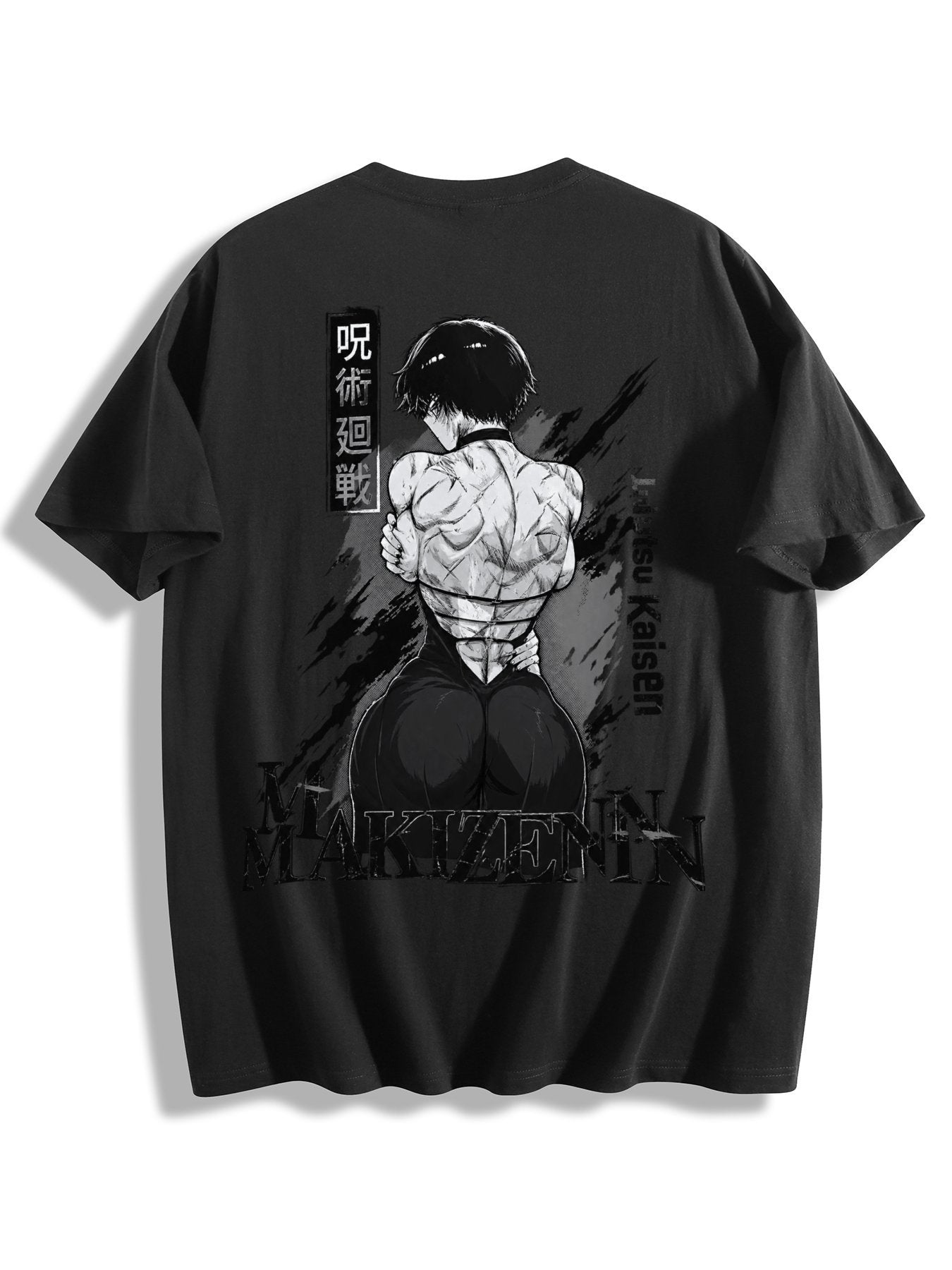 Maki Zenin Monochrome Graphic Tee