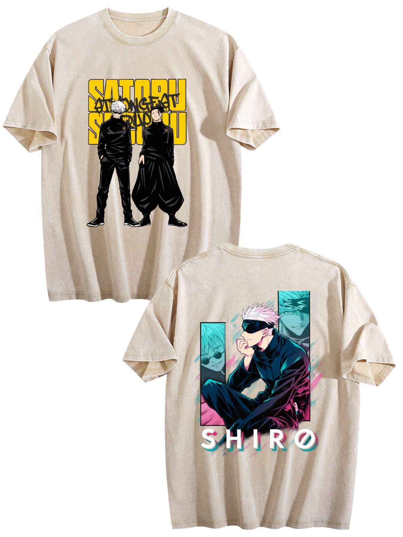 Gojo Geto Duo Anime Tee