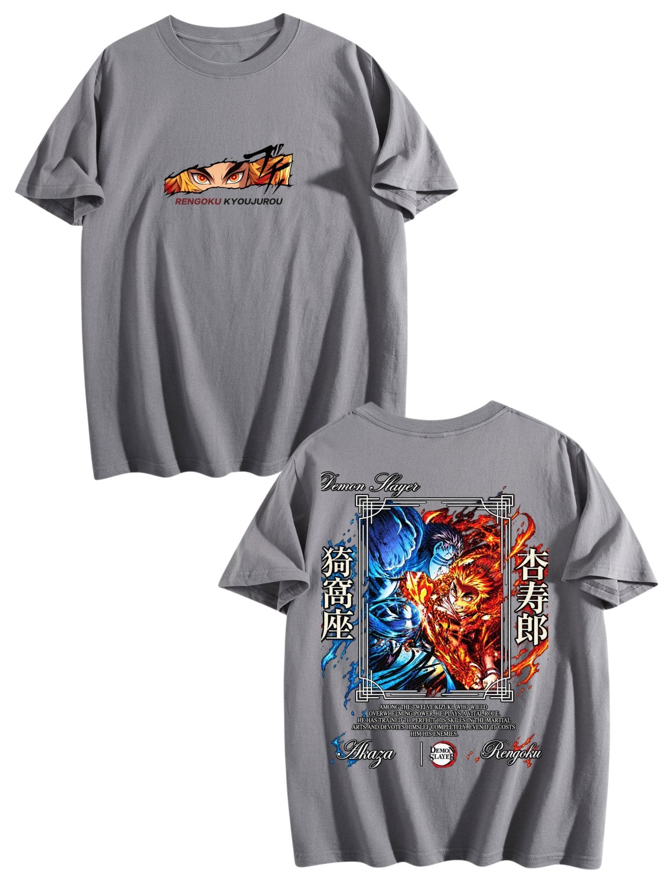 Rengoku Akaza Battle Tee
