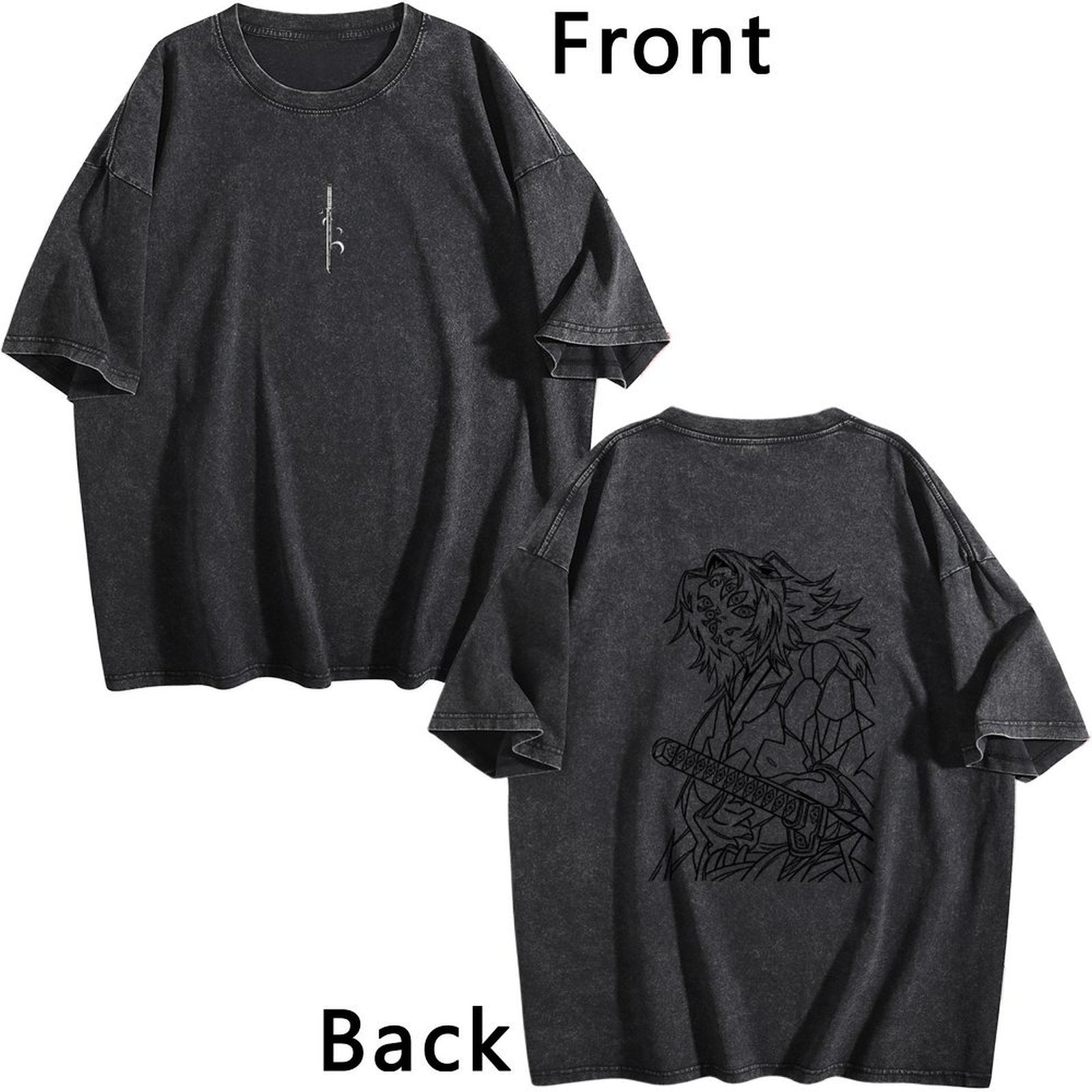 Kokushibo Dark Line Art Tee